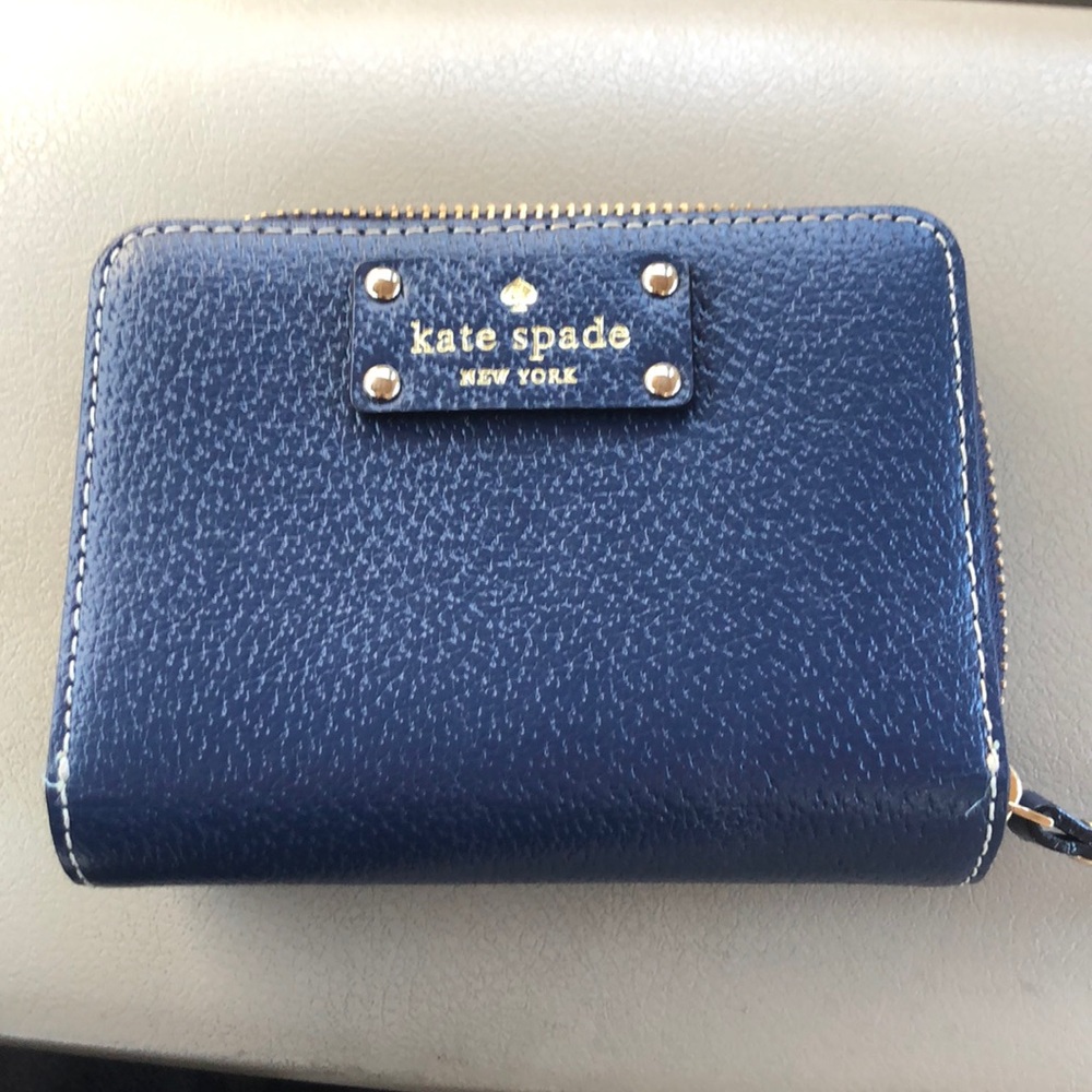 Kate spade navy wallet